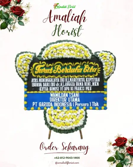 Papan Bunga Duka Cigobang Wangi